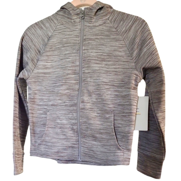 Zella Girls Hoodie Activewear Jacket Sz L 10/12 - Picture 2 of 9